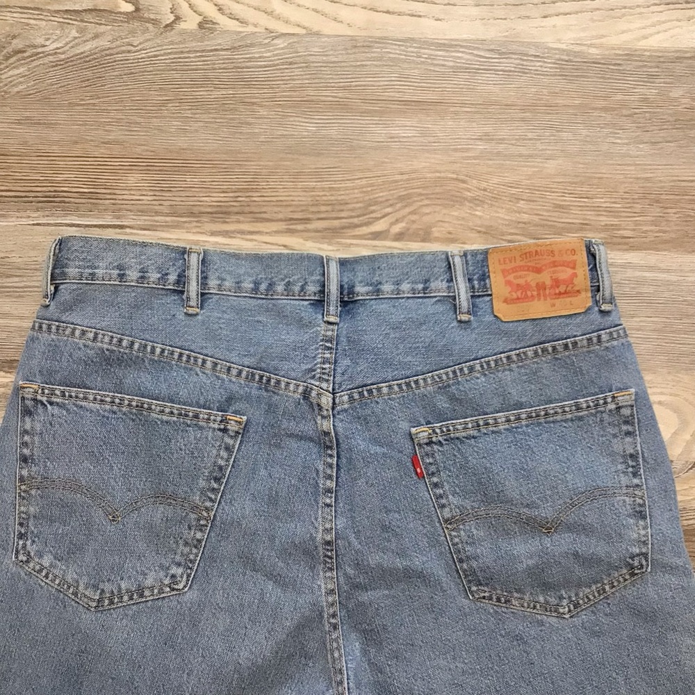 Levi’s 550 Relaxed Cotton Light Rinse Jean Shorts 40 - Picture 6 of 14